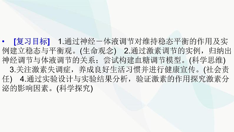 2024届人教版高考生物一轮复习体液调节课件（多项）02