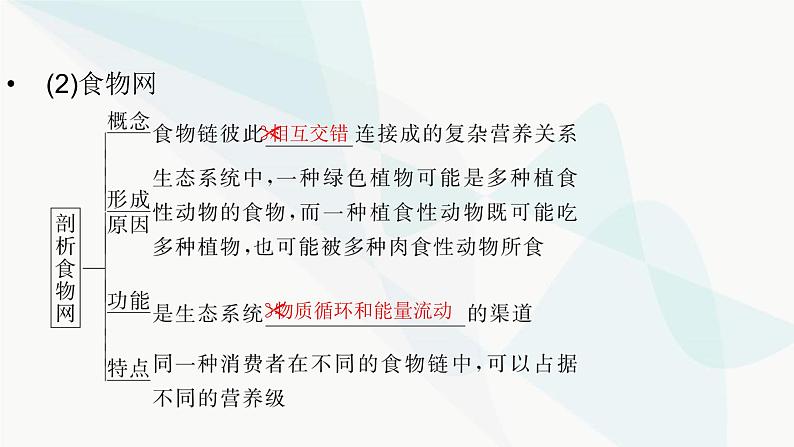 2024届人教版高考生物一轮复习生态系统的结构与能量流动课件（多项）08