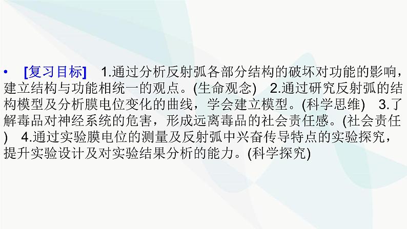 2024届人教版高考生物一轮复习神经调节课件（多项）02