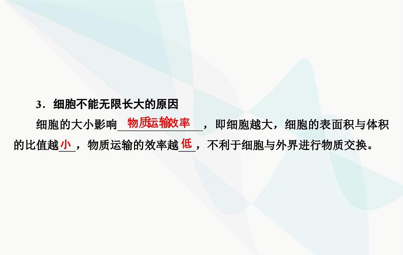 2024届人教版高考生物一轮复习细胞的增殖课件（单选版）第7页