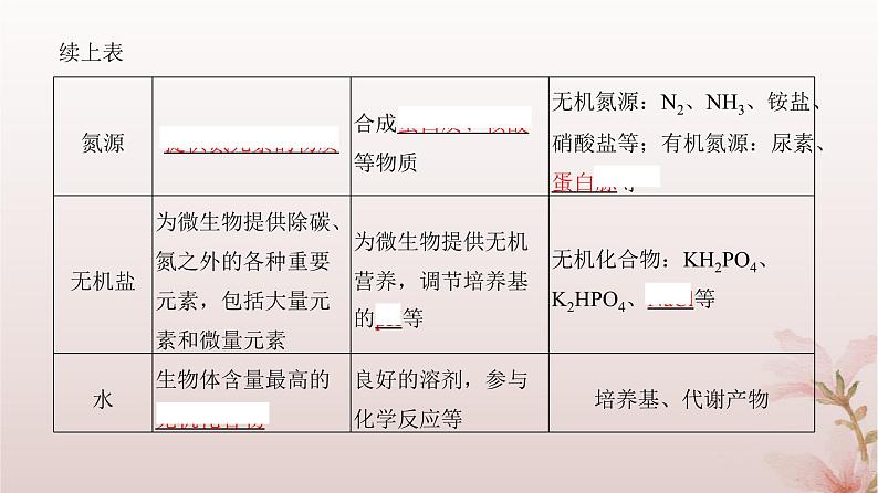 2024届高考生物一轮总复习第十单元生物技术与工程第33讲微生物的培养技术及应用课件04