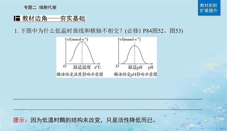 2023高考生物二轮专题复习与测试专题二第3讲酶和ATP课件第3页