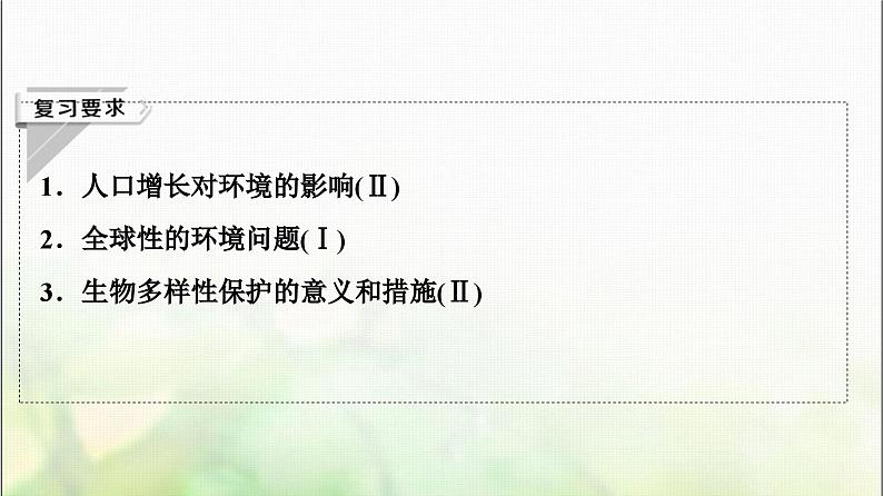 2024届人教版高考生物一轮复习生态环境的保护课件第2页