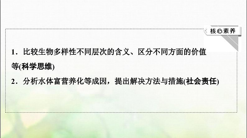 2024届人教版高考生物一轮复习生态环境的保护课件第3页