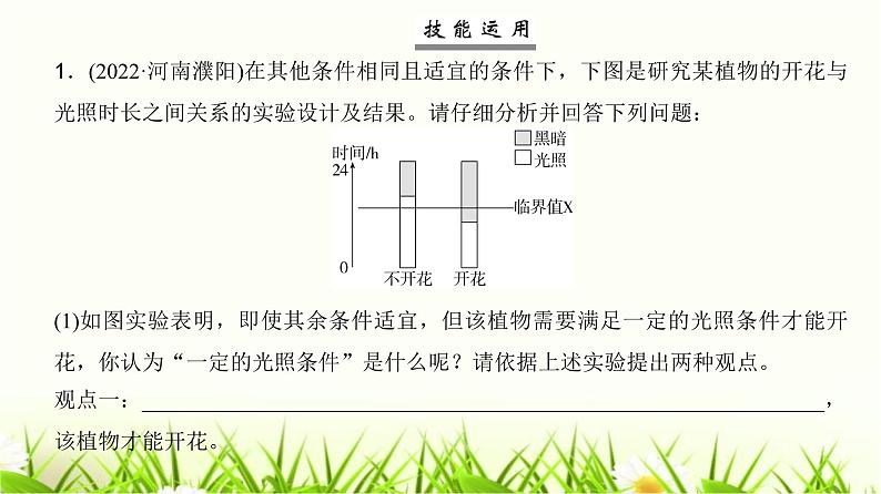 人教版2024届高考生物一轮复习实验专题5实验分析、评价及解题思路教学课件第5页