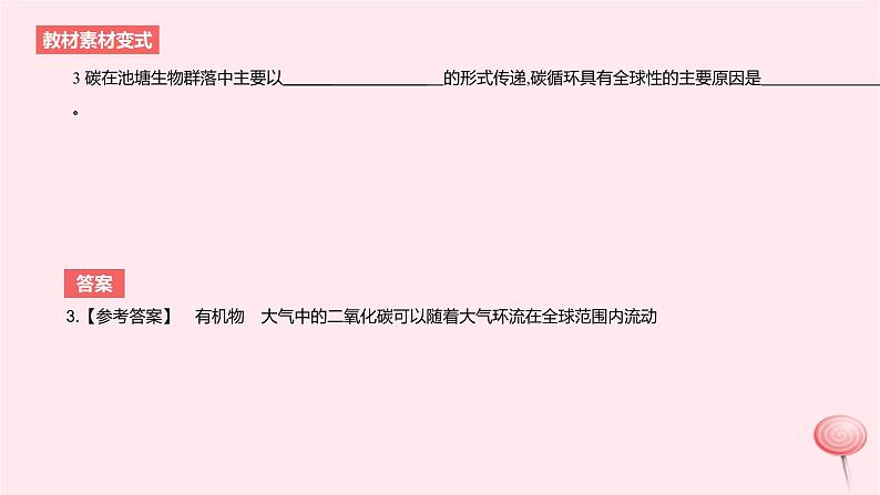 2024版高考生物一轮复习教材基础练第十章生物与环境长句训练6生物与环境中相关概念措施及意义分析教学课件第5页