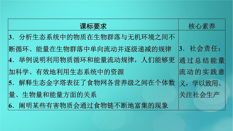 新高考适用2024版高考生物一轮总复习选择性必修2生物与环境第9单元生物与环境第3讲生态系统的结构与能量流动课件第5页