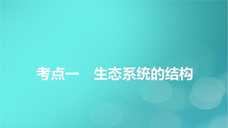 新高考适用2024版高考生物一轮总复习选择性必修2生物与环境第9单元生物与环境第3讲生态系统的结构与能量流动课件第6页