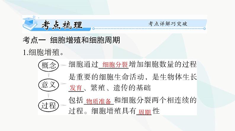 2024年高考生物一轮复习必修1第6章第1节细胞的增殖课件第4页