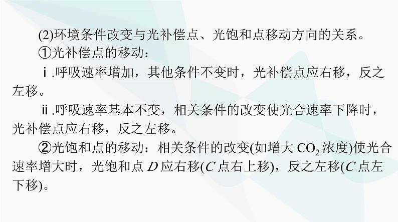 2024年高考生物一轮复习必修1小专题一光合作用和呼吸作用题型突破课件第4页