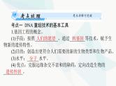 2024年高考生物一轮复习选择性必修3第3、4章基因工程、生物技术的安全性和伦理问题课件