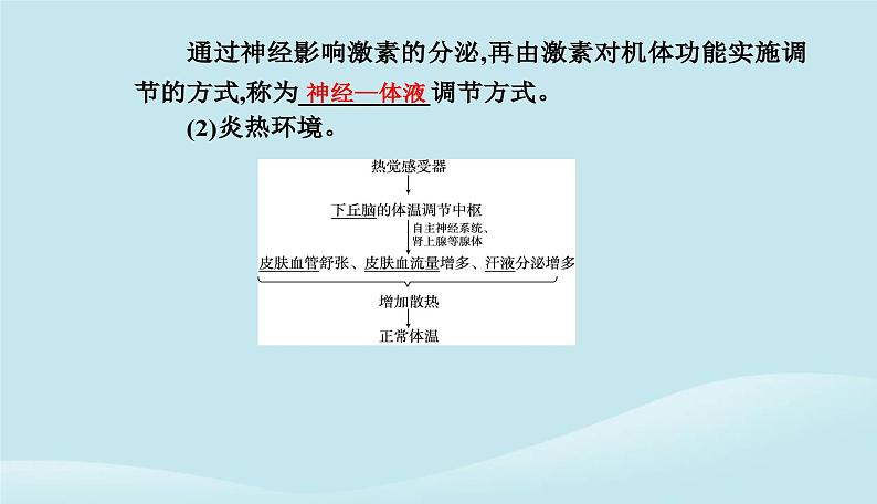 新教材2023高中生物第3章体液调节第3节体液调节与神经调节的关系课件新人教版选择性必修1第7页
