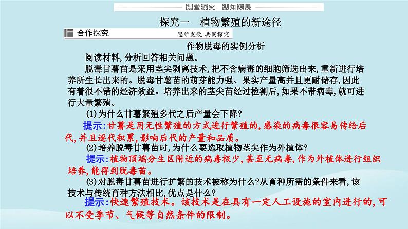 新教材2023高中生物第2章细胞工程第1节植物细胞工程第2课时植物细胞工程的应用课件新人教版选择性必修306