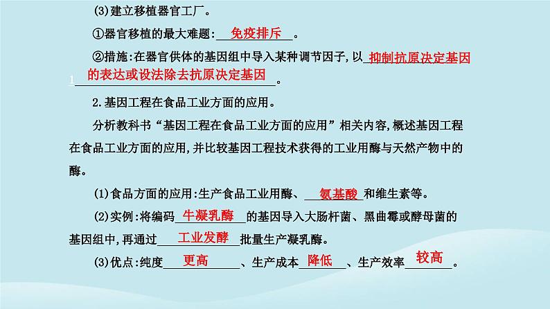 新教材2023高中生物第3章基因工程第3节基因工程的应用课件新人教版选择性必修3第6页