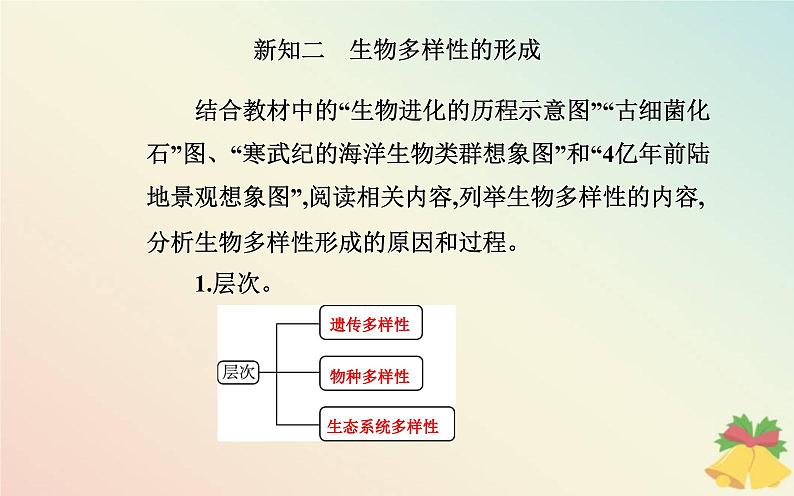 新教材2023高中生物第6章生物的进化第4节协同进化与生物多样性的形成课件新人教版必修205