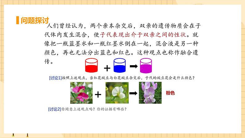 1.1孟德尔的豌豆杂交实验（一） 课件 人教版生物必修2第4页