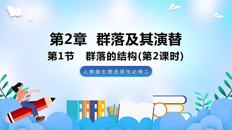 2.1群落的结构  课件 人教版生物选择性必修2（第2课时）  课件 人教版生物选择性必修201