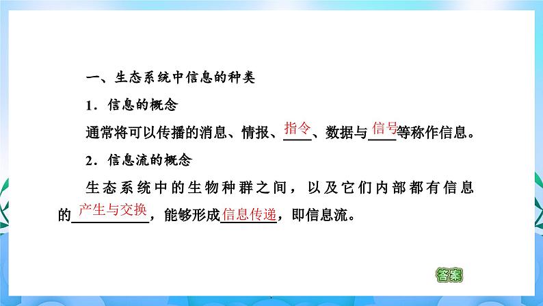 3.4生态系统的信息传递  课件 人教版生物选择性必修2第4页