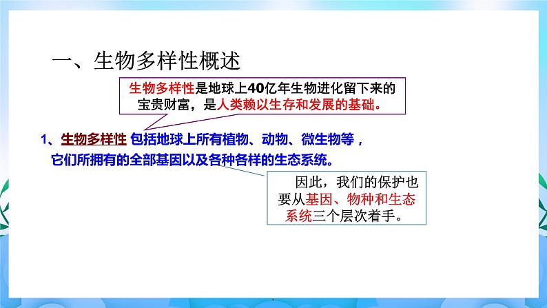 4.2生物多样性及其保护  课件 人教版生物选择性必修204