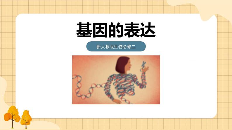 4.2基因表达与性状的关系  课件 新人教版生物必修2第1页