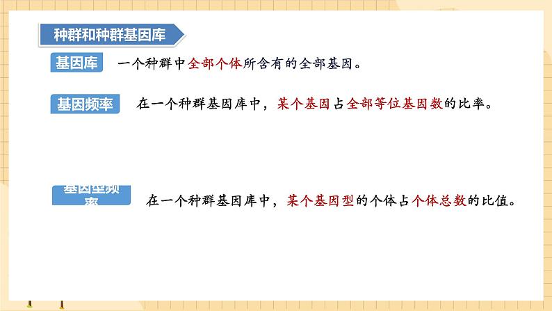 6.3种群基因组成的变化与物种的形成  课件 新人教版生物必修207