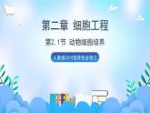 2.2.1 動物細胞培養(yǎng) 課件+作業(yè)（原卷+解析卷）+素材（新人教版2019選擇性必修3-高二生物）