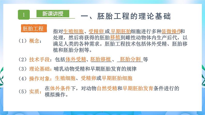 2.3.1 胚胎工程的理论基础  课件+作业（原卷+解析卷）+素材（新人教版2019选择性必修3-高二生物）05