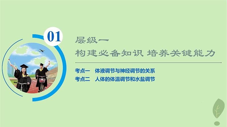 2024版高考生物一轮总复习第8单元生命活动的调节第27课体液调节与神经调节的关系课件03