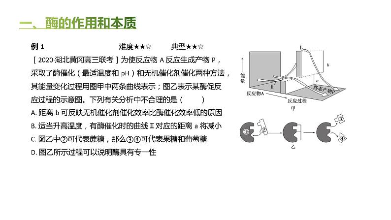 高中生物人教版（2019）必修1第五章5.1《降低化学反应活化能的酶》课件+同步练习07