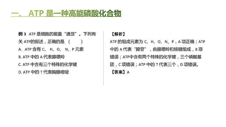 高中生物人教版（2019）必修1第五章5.2《细胞的能量“货币”ATP》课件+同步练习08