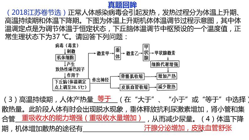 2023届高三生物二轮复习课件神经体液免疫调节第5页