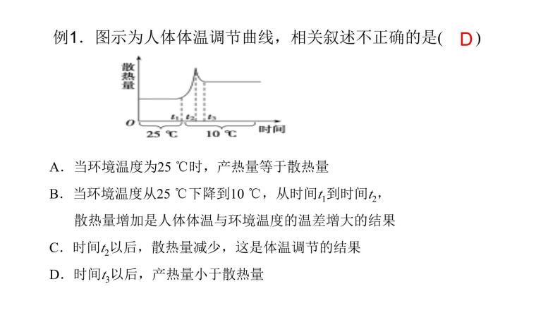 2023届高三生物一轮复习课件：人体的体温调节和水盐调节07