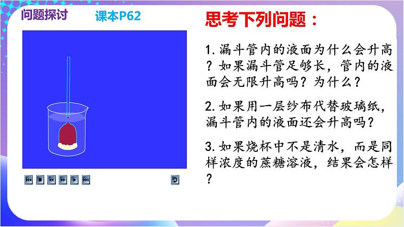 人教版高中生物必修一 4.1《被动运输》（课件）07