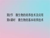 新教材2023年高中生物第1章发酵工程第2节第2课时微生物的选择培养和计数课件新人教版选择性必修3