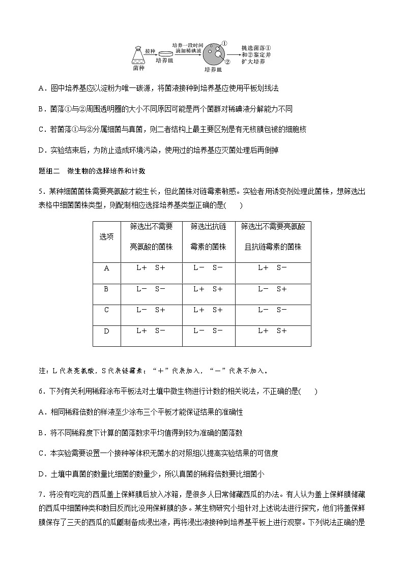 苏教版（2019）高中生物 选择性必修3 第一章　发酵工程 重点突破练(一)（word版含解析）第2页