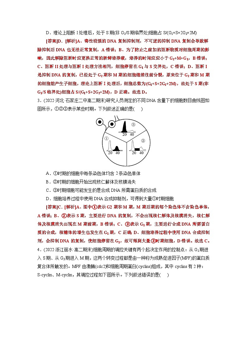 第6章  细胞的生命历程（B卷·能力提升练）（教师版） 第2页