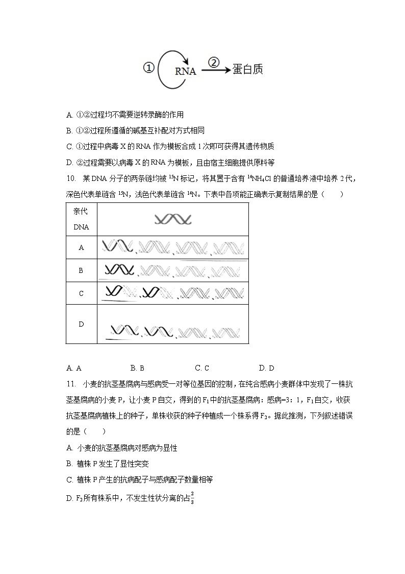 2022-2023学年河北省承德市部分学校高一（下）期末生物试卷（含解析）03