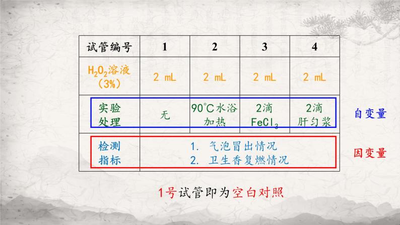 5.1 降低化学反应活化能的酶课件-2023-2024学年高一上学期生物人教版必修107