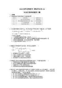 高考生物一轮复习 课后作业本24 从杂交育种到基因工程(含解析)