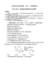 高考生物一轮单元卷：第03单元 细胞的能量供应和利用 B卷（含答案解析）