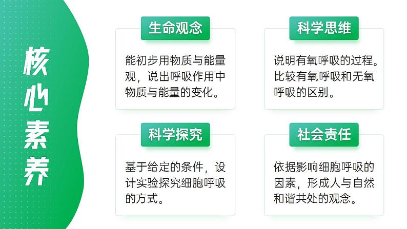 【核心素养】人教版高中生物必修一5.3.1 细胞呼吸的原理和应用（第一课时） 课件02