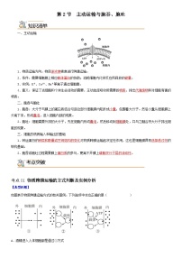 人教版 (2019)必修1《分子与细胞》第2节 主动运输与胞吞、胞吐精品课时练习