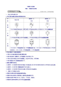 高考生物二轮复习练习：专题04 细胞的生命历程 专题复习自查案（含答案）