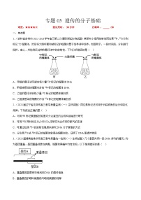 专题卷05 遗传的分子基础-【小题小卷】冲刺2023年高考生物小题限时集训（新高考专用）（原卷版）