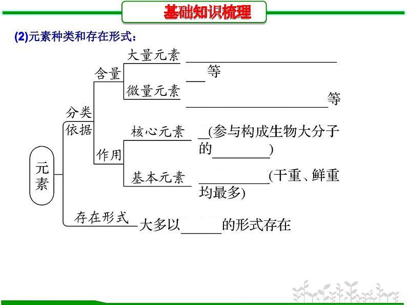 第2讲 细胞中的元素、无机物、糖类和脂质（课件精讲）-【一轮精讲】备战2024年高考生物一轮复习课件精讲和题型归纳04