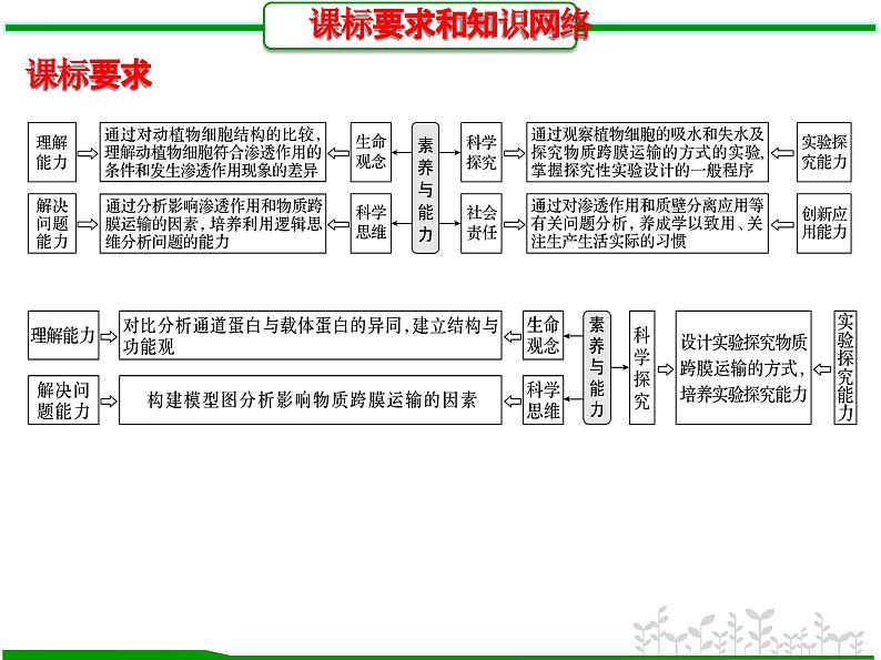 第7讲 细胞的物质输入和输出（课件精讲）-【一轮精讲】备战2024年高考生物一轮复习课件精讲和题型归纳02