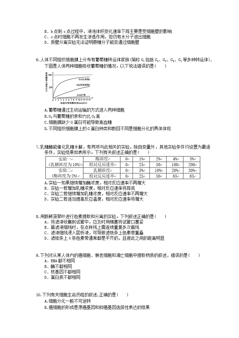高考生物考前冲刺刷题练习 三（含答案解析）第2页