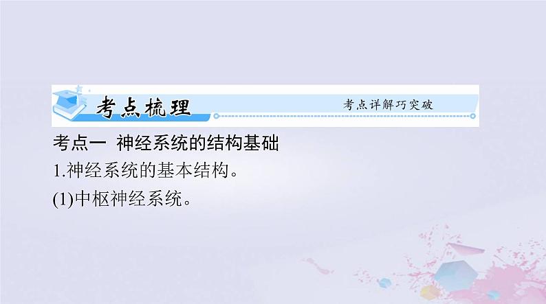 2024届高考生物一轮总复习选择性必修1第2章神经调节第12节神经调节的结构基础神经调节的基本方式课件第4页