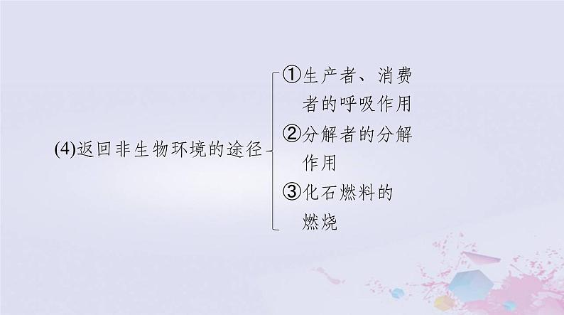 2024届高考生物一轮总复习选择性必修2第3章生态系统及其稳定性第345节生态系统的物质循环信息传递生态系统的稳定性课件05