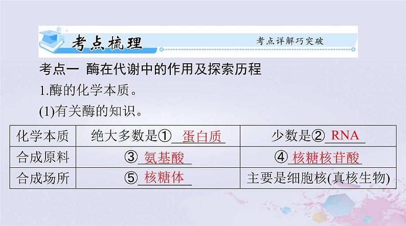 2024届高考生物一轮总复习必修1第5章细胞的能量供应和利用第12节降低化学反应活化能的酶细胞的能量“货币”ATP课件第4页